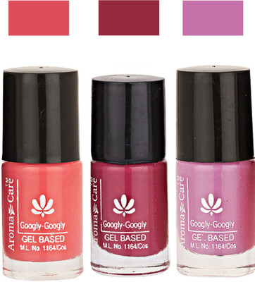 

Aroma Care Googly Gel Nail Polish 46201622 Multicolor,(Pack of 3)