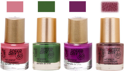 

Aroma Care Speed Dry Profesional Nail Color 23538 Multicolor,(Pack of 4)