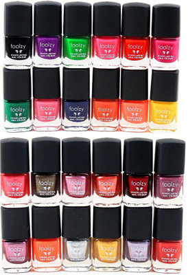 

Foolzy Pack of 24 Glitter Nail Paint Multicolor(Pack of 24)