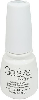 

China Glaze Gelaze 81614 White on White Glow