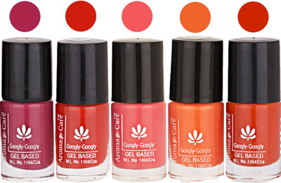 

Aroma Care Mab Multicolor Nail Polish Combo 809201682 Multicolor(Pack of 5)