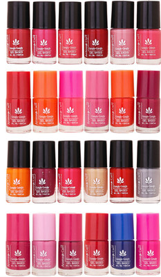 

Aroma Care MAB Multicolor 2 in 1 Color Cap Nail Polish Sets in Wholesale Rate ( Set No. 90) Multicolor,(Pack of 24)
