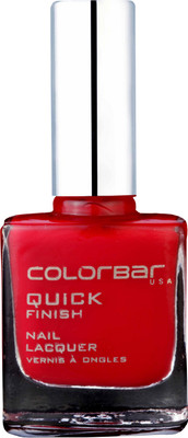 

Colorbar Quick Finish Nail Lacquer Fearless Red
