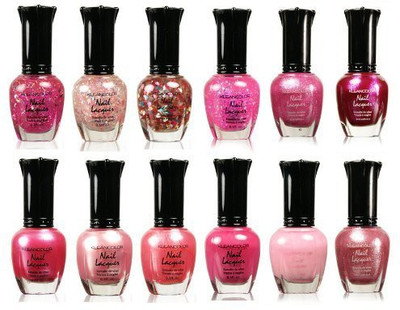 

Kleancolor Collection Awesome Pink Colors Assorted Set pink(Pack of 12)