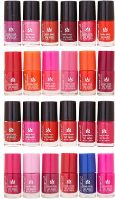 

Aroma Care MAB Multicolor 2 in 1 Color Cap Nail Polish Sets in Wholesale Rate ( Set No. 88) Multicolor,(Pack of 24)
