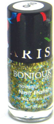 

Bonjour Paris Glitter Nail Polish Blue Gold Shine Glitters