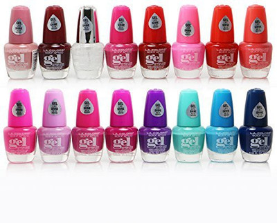 

L.A. Colors Extreme Shine Gel No Uv Needed Intense Color Fuss Free Shine(Pack of 16)