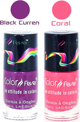 

Color Fever Matte Nail Polish Combo 229 Multicolor,(Pack of 2)