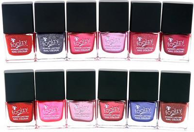 

Foolzy Set of 12 Nail Polish Multicolor BT-12-6