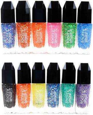 Foolzy Set of 12 Nail Polish Multicolor DM-12-4