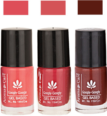 

Aroma Care Googly Gel Nail Polish 46201654 Multicolor,(Pack of 3)