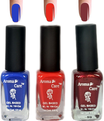 

Aroma Care Red+Brown Matte Nail Polish Combo 6-8-519 Multicolor,(Pack of 12)