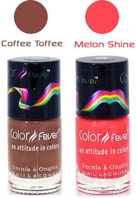 

Color Fever Matte Nail Polish Combo 112 Multicolor,(Pack of 2)