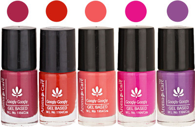 

Aroma Care Mab Multicolor Nail Polish Combo 8092016114 Multicolor(Pack of 5)