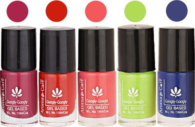 

Aroma Care Mab Multicolor Nail Polish Combo 809201656 Multicolor(Pack of 5)