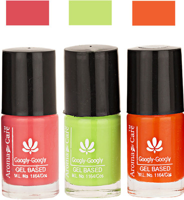 

Aroma Care Googly Gel Nail Polish 46201635 Multicolor,(Pack of 3)