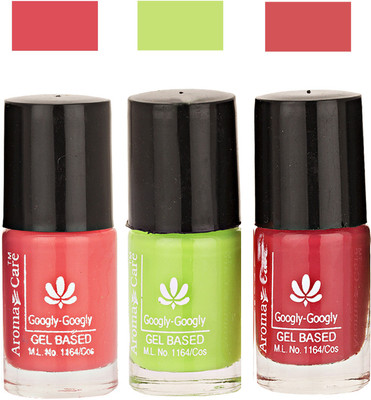 

Aroma Care Googly Gel Nail Polish 46201629 Multicolor,(Pack of 3)