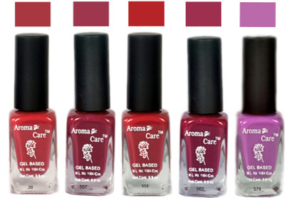 

Aroma Care Intense Color Nail Polish Combo 175072 Multicolor,(Pack of 12)