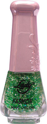 

Lady Fashion Glitter Nail Polish Green,White & Multicolor,