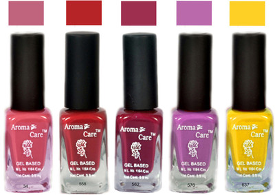

Aroma Care Intense Color Nail Polish Combo 175083 Multicolor,(Pack of 12)