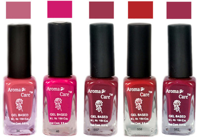 

Aroma Care Intense Color Nail Polish Combo 175038 Multicolor,(Pack of 12)