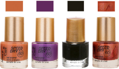 

Aroma Care Speed Dry Profesional Nail Color 23544 Multicolor,(Pack of 4)
