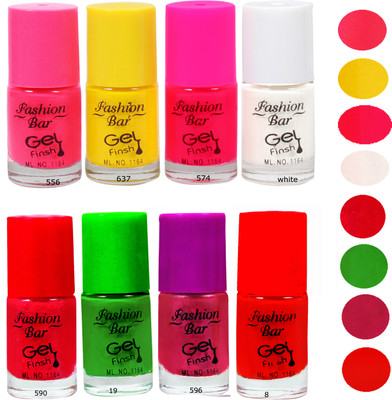 

Fashion Bar Neon Combo 8 in 2 Multicolor,(Pack of 4)