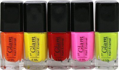 

Go Glam NAIL Polish Long Wear pppgb(Pack of 5)