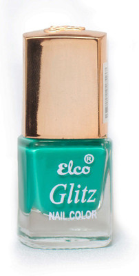 

Elco Glitz Premium Nail Enamel Sea Green(Pack of 2)