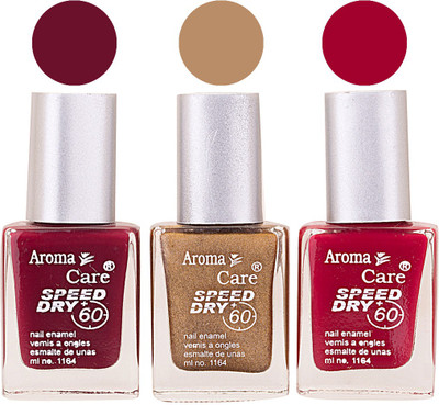 

Aroma Care Matte Nail Polish Combo 33 11 05 Multicolor,(Pack of 12)