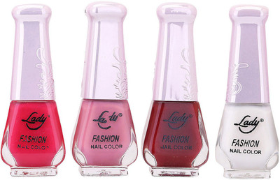 

Lady Fashion Limited Edition MULTICOLOR Nail Polish Set 0201201757 Multicolor,(Pack of 4)