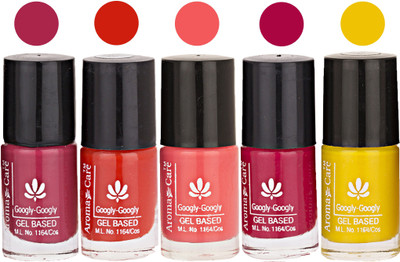 

Aroma Care Mab Multicolor Nail Polish Combo 8092016140 Multicolor(Pack of 5)