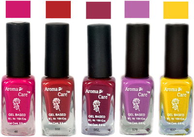 

Aroma Care Intense Color Nail Polish Combo 175048 Multicolor,(Pack of 12)