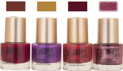 

Aroma Care Speed Dry Profesional Nail Color 23507 Multicolor,(Pack of 4)