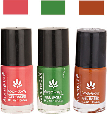 

Aroma Care Googly Gel Nail Polish 46201662 Multicolor,(Pack of 3)