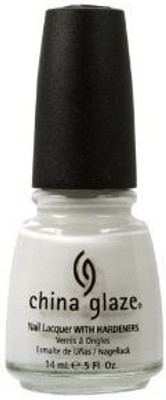 

China Glaze Nail Polish White on White 255 Nail Lacquer Clear