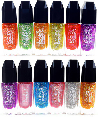 

Foolzy Set of 12 Nail Polish Multicolor DM-12-3