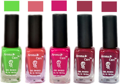 

Aroma Care Intense Color Nail Polish Combo 175056 Multicolor,(Pack of 12)