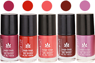 

Aroma Care Mab Multicolor Nail Polish Combo 8092016175 Multicolor(Pack of 5)