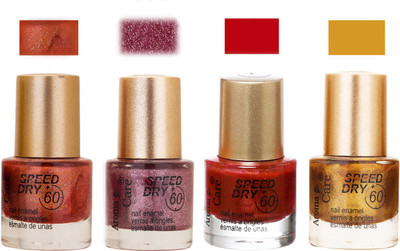 

Aroma Care Speed Dry Profesional Nail Color 23535 Multicolor,(Pack of 4)
