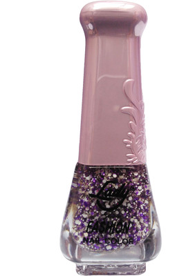 

Lady Fashion Glitter Nail Polish Purple & Multicolor,