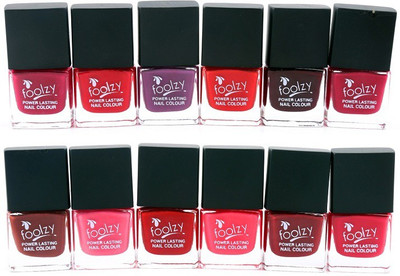 

Foolzy Set of 12 Nail Polish Multicolor BT-12-10