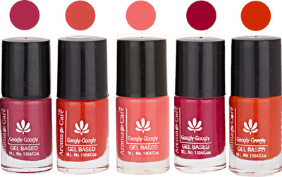 

Aroma Care Mab Multicolor Nail Polish Combo 809201612 Multicolor(Pack of 5)