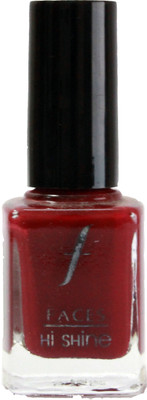 

Faces Hi Shine Nail Enamel Poppy Red