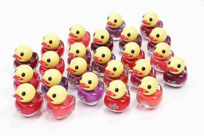 

Foolzy Set of 24 Nail Polish Multicolor DK-24-4(Pack of 24)