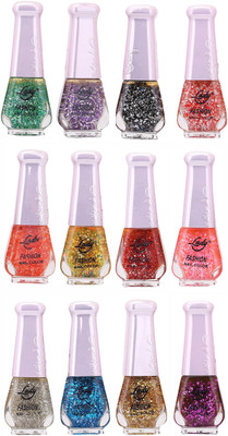 

Lady Fashion Nail Polish Wholesale Pack 2212201631 Multicolor,(Pack of 12)