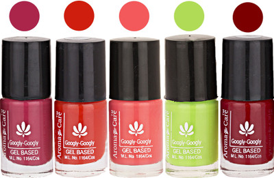 

Aroma Care Mab Multicolor Nail Polish Combo 809201647 Multicolor(Pack of 5)