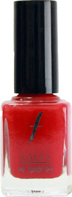 

Faces Hi Shine Nail Enamel Bright Red