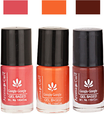 

Aroma Care Googly Gel Nail Polish 46201644 Multicolor,(Pack of 3)