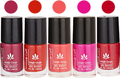 

Aroma Care Mab Multicolor Nail Polish Combo 8092016108 Multicolor(Pack of 5)